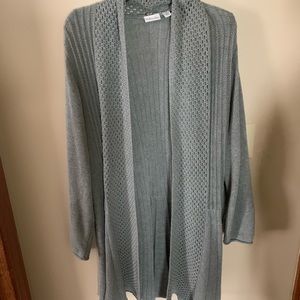 Grey cardigan